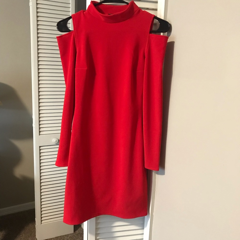 Express long sleeve mini dress